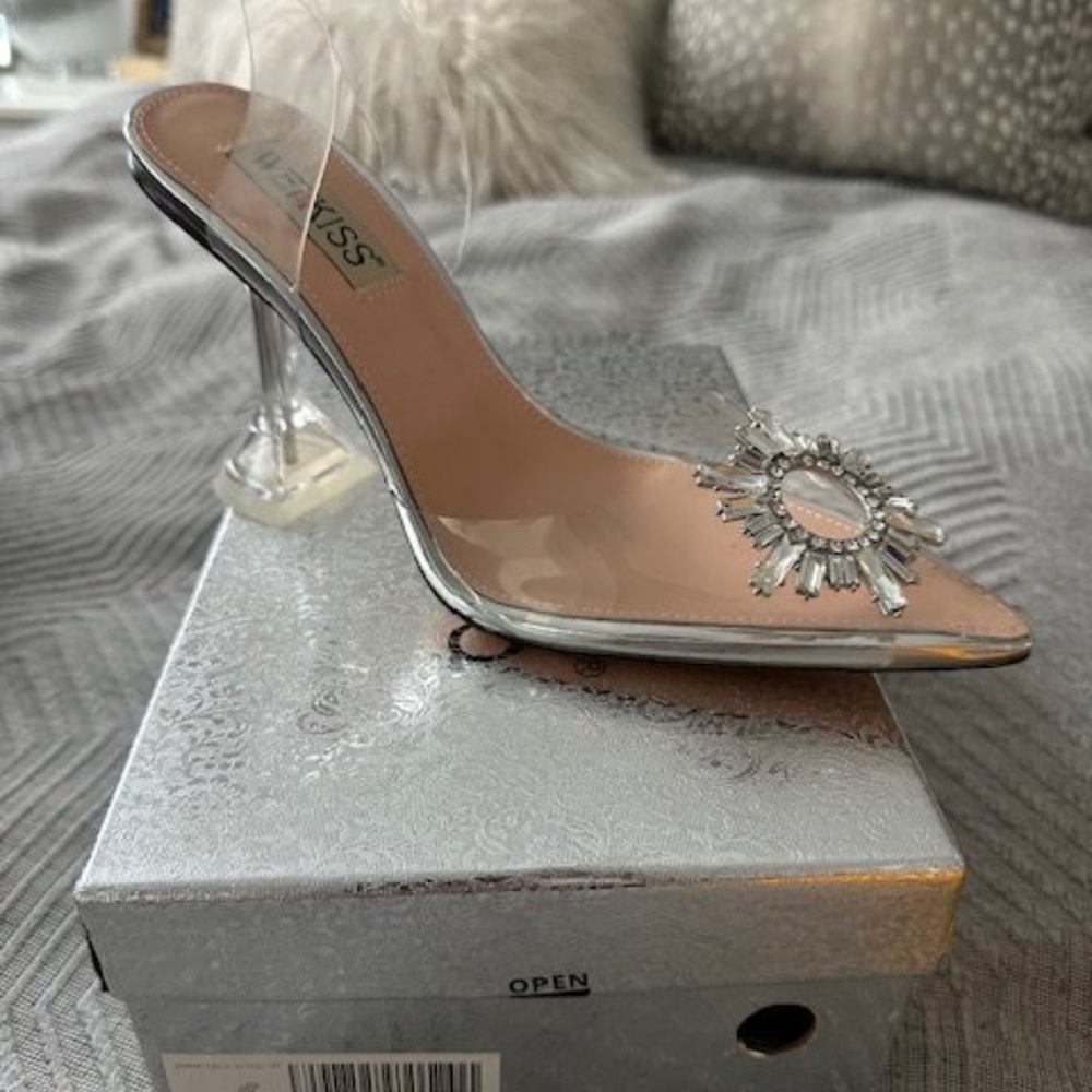 Silver Women's Heels by